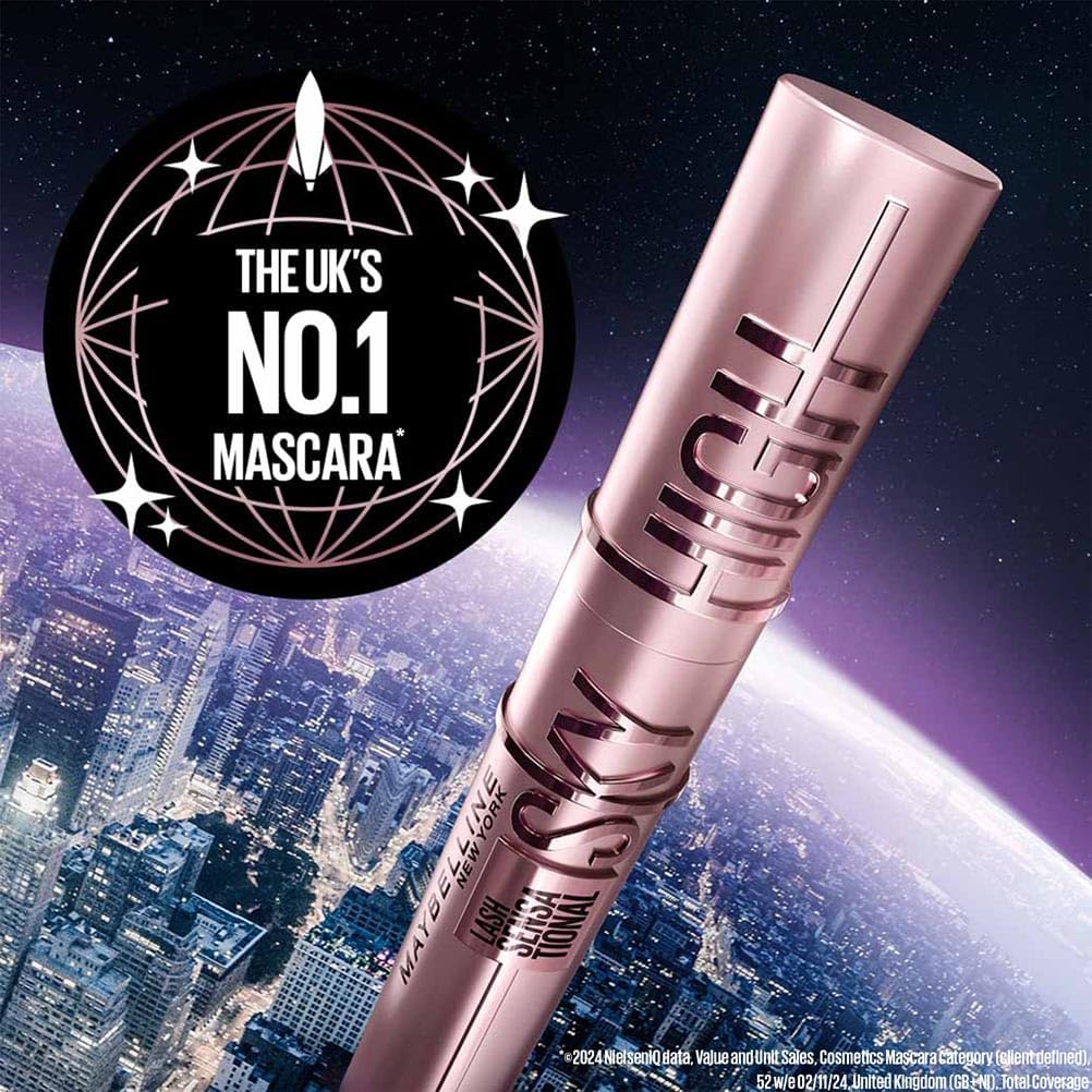 Maybelline New York Lash Sensational Sky High Mascara Shade: 01, Very Black