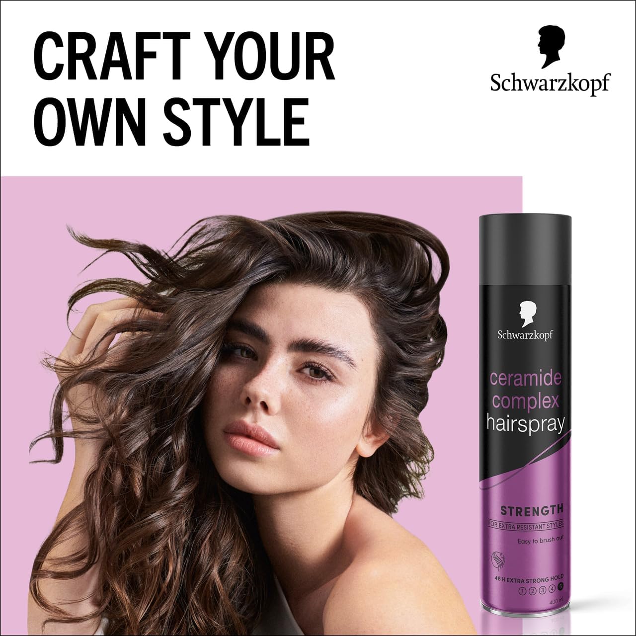 Schwarzkopf Styling Ceramide Complex Hairspray 400ml