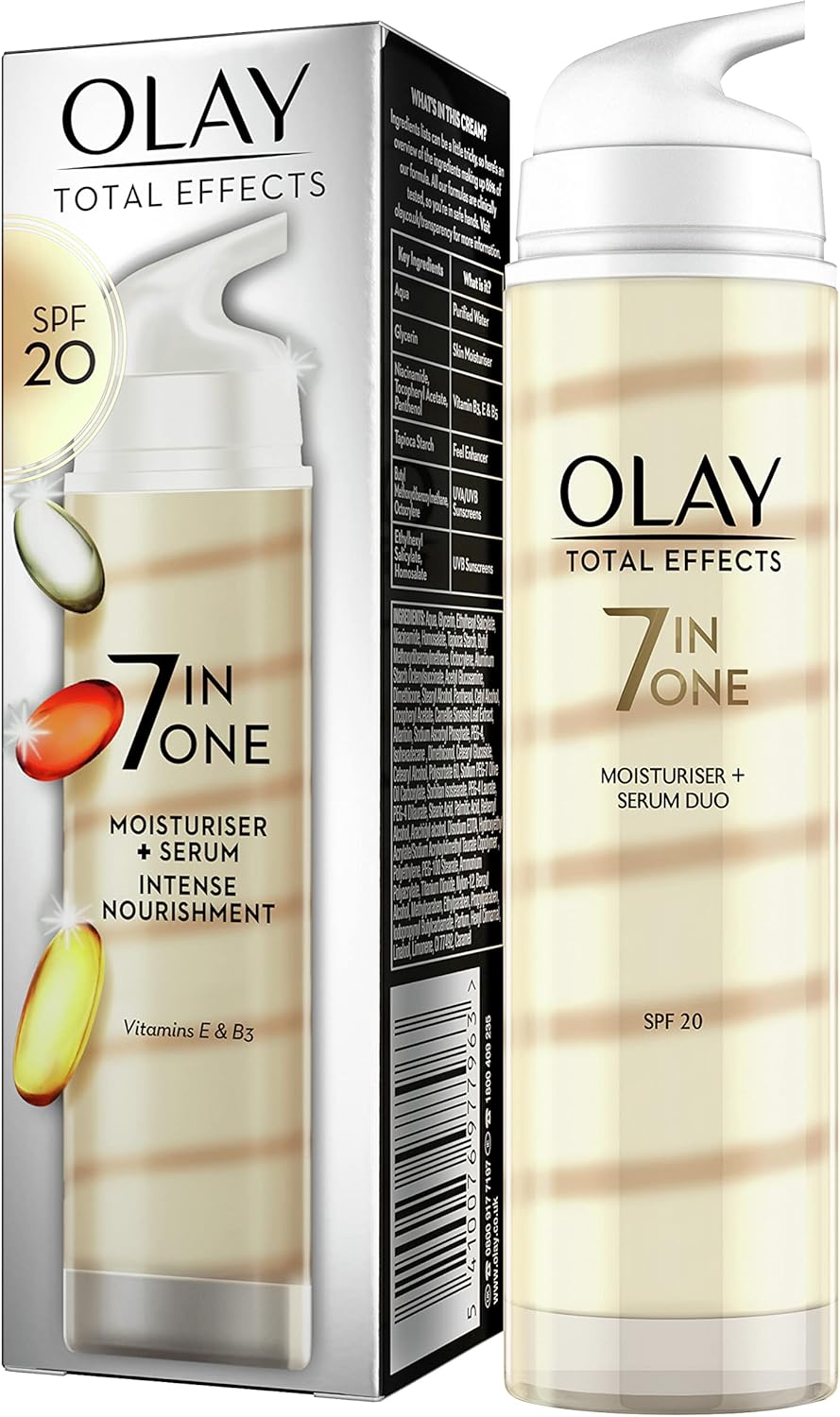 Olay Total Effects AntiAgeing Moisturiser And Serum Duo SPF 20, 40 ml
