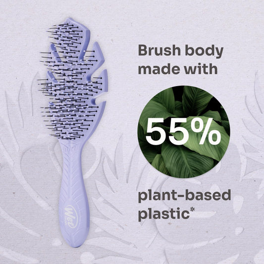 Wet Brush Go Green Detangler Brush By For Unisex - 1 Pc Hair Brush