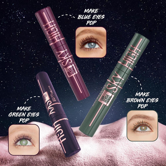Maybelline New York Lash Sensational Sky High Mascara Shade: 01, Very Black