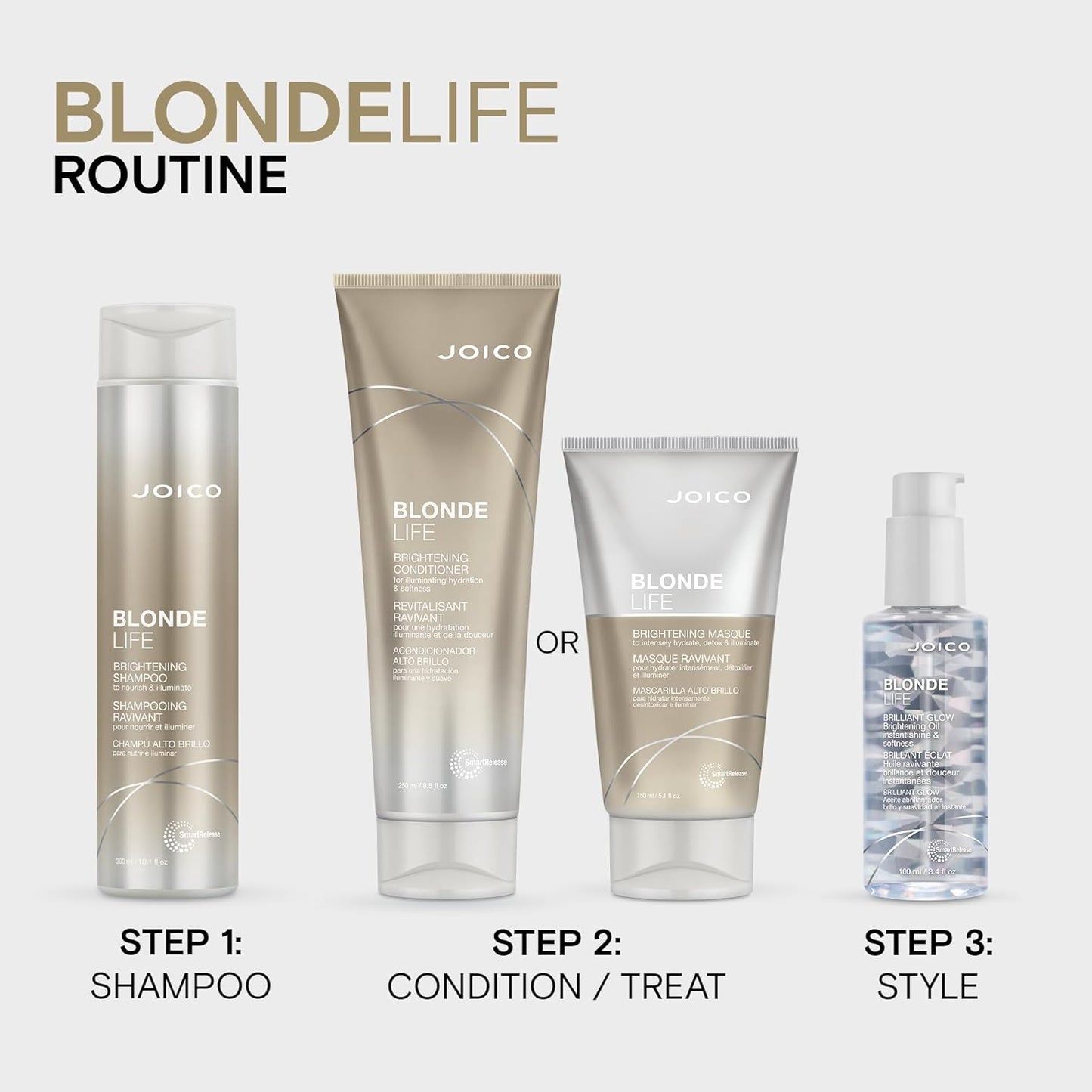 Joico Blonde Life Brilliant Glow Brightening Oil 100ml